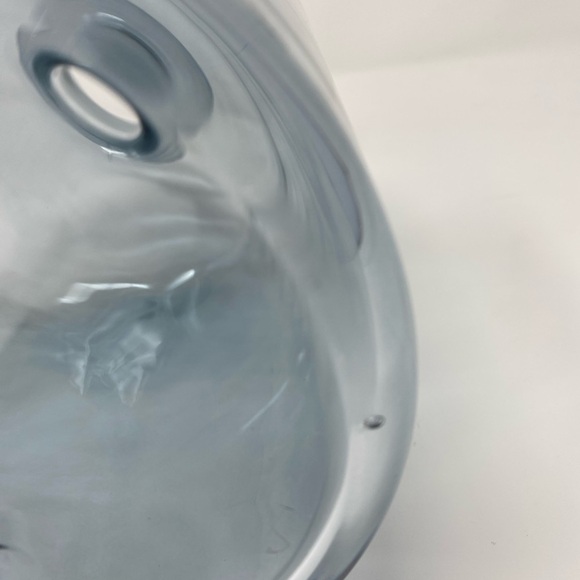 Blue Glass Decorative Vase - Picture 7 of 9